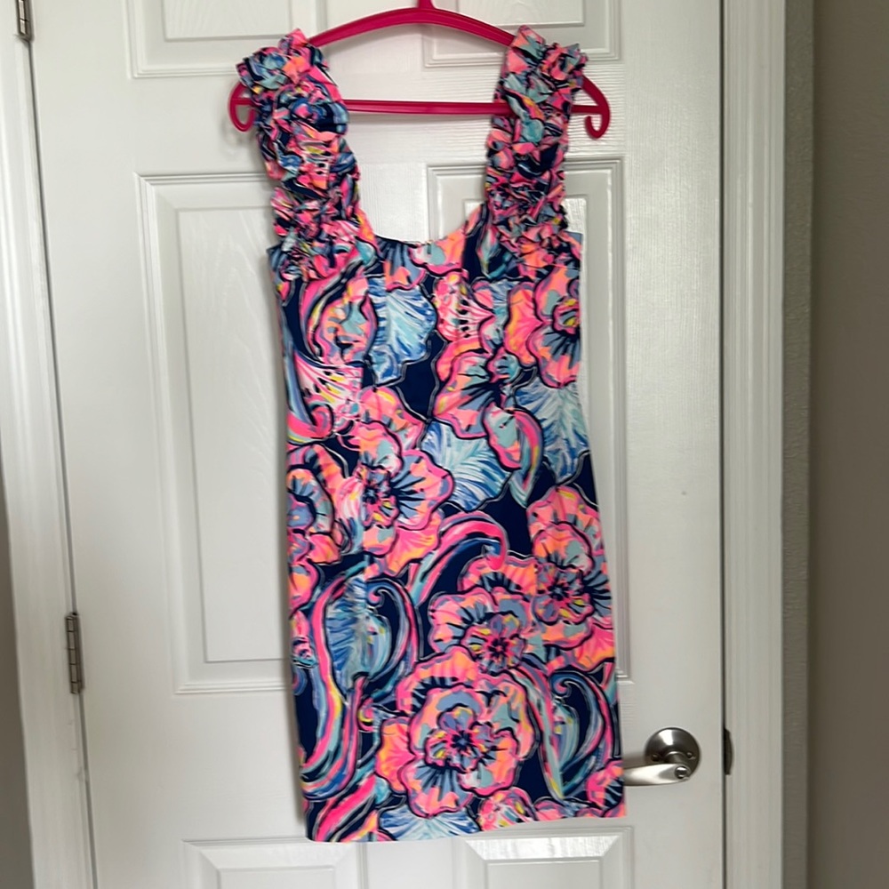 Lilly Pulitzer Devina Stretch Dress, size 0 NWT